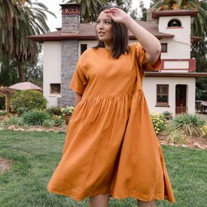 Tradlands Nico Linen Dress - NWT